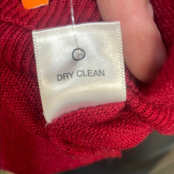 Michael Stars Red Off-the-Shoulder Knit Sweater - Picture 6 of 6